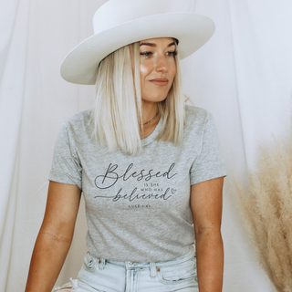 *WEEKLY DEAL* Ends Sunday! Blessed Is She Who Has Believed Graphic T-Shirt