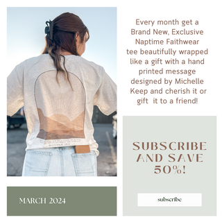 Naptime Faith Tee Of The Month Subscription Club