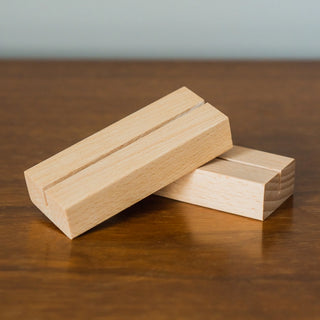 Wooden Art Print Card Stand