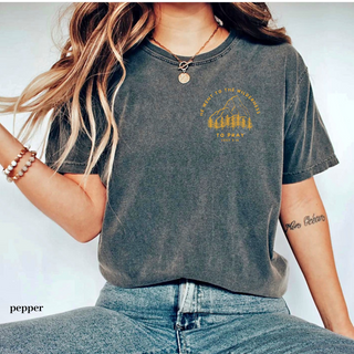 *LAST ONE!* He Went To The Wilderness To Pray Unisex T-Shirt