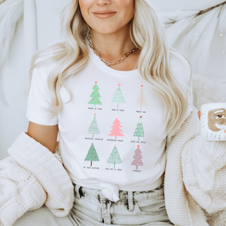The Names Of God Christmas Trees T-Shirt