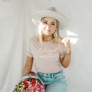 *WEEKLY DEAL* Ends Sunday! Blessed Is She Who Has Believed Graphic T-Shirt