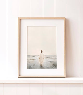 Jesus Walks on Water - print