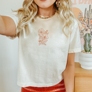 Joyful, Patient, Persistent, Hopeful Romans 12:12 Garment Dyed Tee Shirt