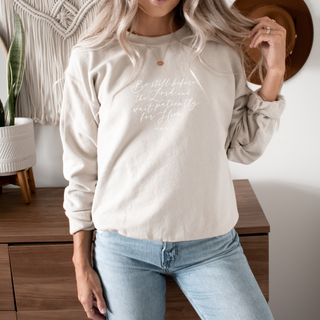 Psalm 37:7 Sweatshirt Be Still Before the Lord