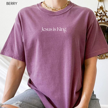 Jesus is King Comfort Wash Heavyweight T-Shirt