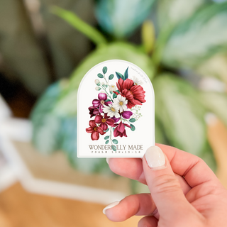 Wonderfully Made Sticker