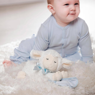 Plush Toys Pray with Me Little Lamb, Blue