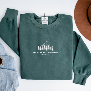 Custom BULK ORDER - Heavyweight Pigment Dyed Crewneck Sweatshirt (Minimum 3 Opening Order)