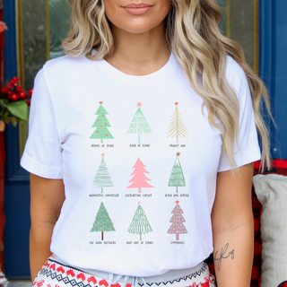 The Names Of God Christmas Trees T-Shirt