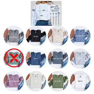 The Lord is My Shepherd Christian Crewneck Sweatshirt, Gospel Wear and Share
