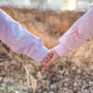 Saved By Grace Bow Sweatshirt