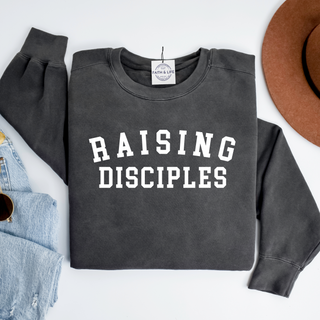 Raising Disciples Comfy Lightweight Christian Valentine Crewneck