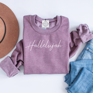 Hallelujah Crewneck Sweatshirt