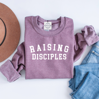 Raising Disciples Christian Crewneck Sweatshirt
