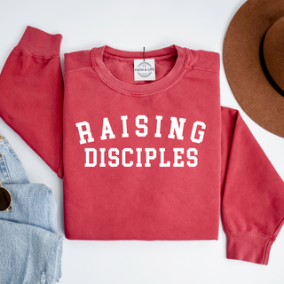 Raising Disciples Comfy Lightweight Christian Valentine Crewneck