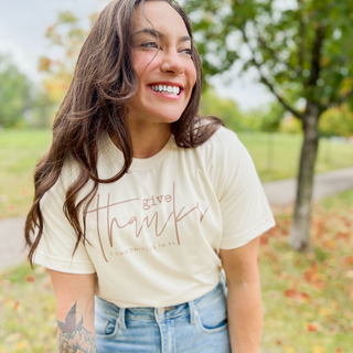 Give Thanks Women's Tee Shirt