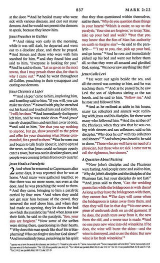 ESV Thinline Bible, Bonded leather, Black