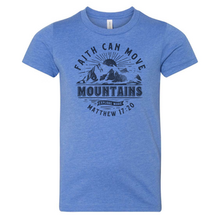 Faith Can Move Mountains Youth T-Shirt