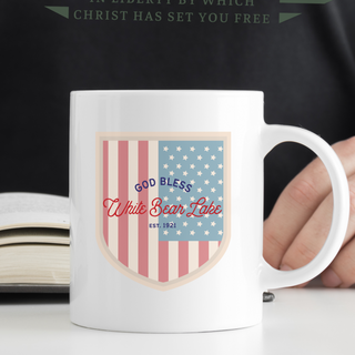 God Bless White Bear Lake 11oz Ceramic Mug