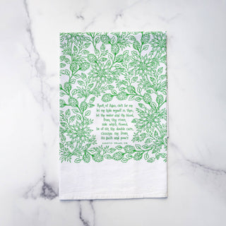 Rock of Ages Hymn Tea Towel