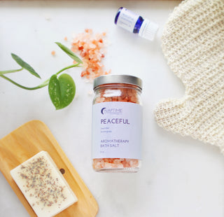 Lavender Lemongrass Himalayan Salt Bath Soak