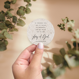 Do It All To The Glory of God Handmade Fridge Magnet