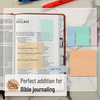 Transparent Sticky Notes - 200 Pastel Colors