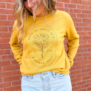 August 2025 Sweatshirt of the Month: Mustard Seed Faith