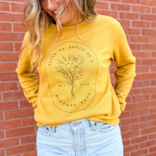 August 2025 Sweatshirt of the Month: Mustard Seed Faith