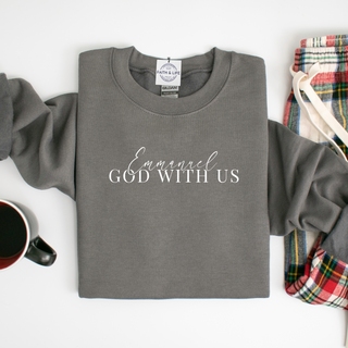 Emmanuel Christmas Crewneck Sweatshirt