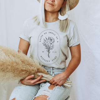 August 2025 T-Shirt of the Month: Mustard Seed Faith