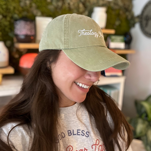 Theology Matters Embroidered Hat - Sage