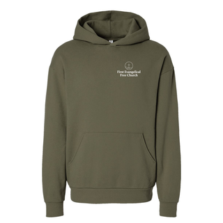 Unisex Avenue Hooded Sweatshirt Embroidered