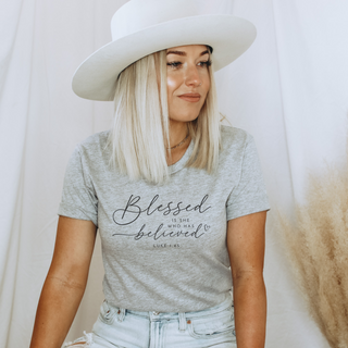 Blessed Is She Who Has Believed Graphic T-Shirt