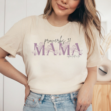 Proverbs 31 Mama Mauve Flower Women's T-Shirt