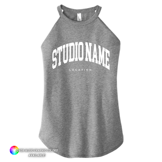 Custom Women’s Perfect Tri® Rocker Tank (MIN QTY) 3DT137L District®