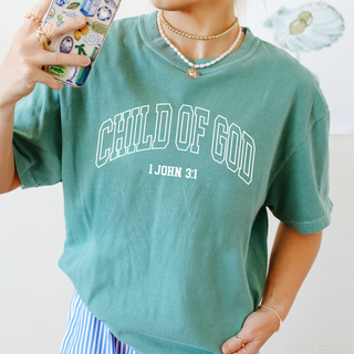 Child of God Christian Crewneck T-Shirt Faith Apparel