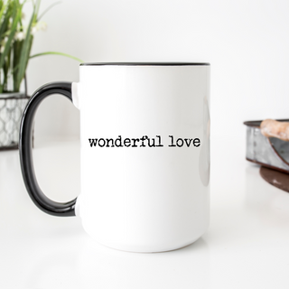 Wonderful Love Hymn - 15 oz. Christian Mug
