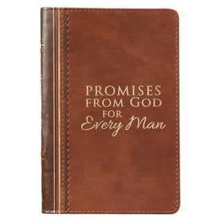 Gift Book Promises From God for Every Man Faux Leather