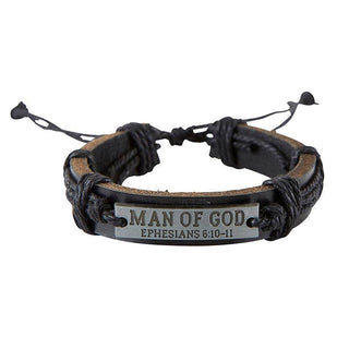 Adjustable Man of God Bracelet