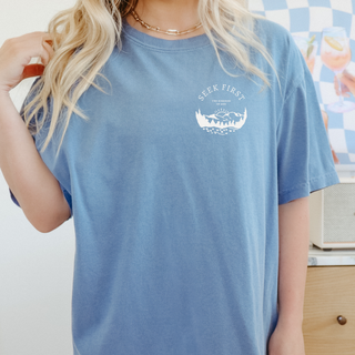 Seek First The Kingdom Comfort Colors T-Shirt: June 2026