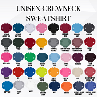 Custom Varsity Arched Mascot Team Sweatshirt