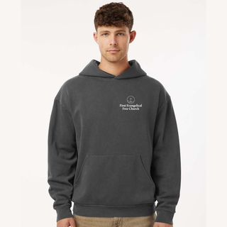 Unisex Avenue Hooded Sweatshirt Embroidered