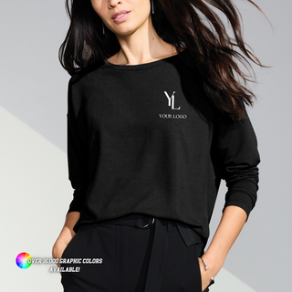 Custom Women’s Mercer+Mettle® Women's Stretch Drop Shoulder Pullover