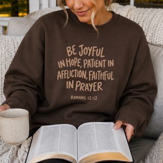 Romans 12:12 October 2026 Sweatshirt of the Month