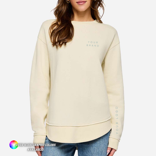LAT Women's Weekend Fleece Crewneck Sweatshirt - 3 order minimum