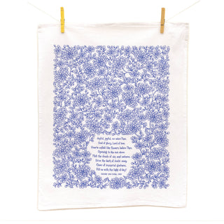 Joyful, Joyful Hymn Tea Towel — 24" x 20"