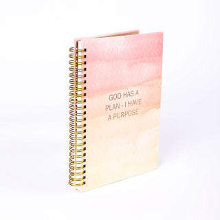 Spiral Bound Journal -  Plan & Purpose - 196 Pages