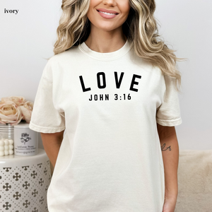 RETIRED February Tee Of The Month - LOVE John 3:16